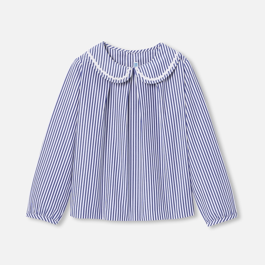 Blusa de popelina para menina