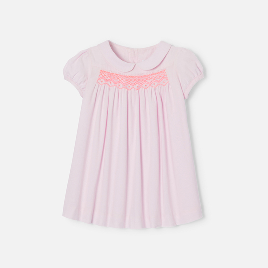 Vestido para bebé menina com mangas em balão