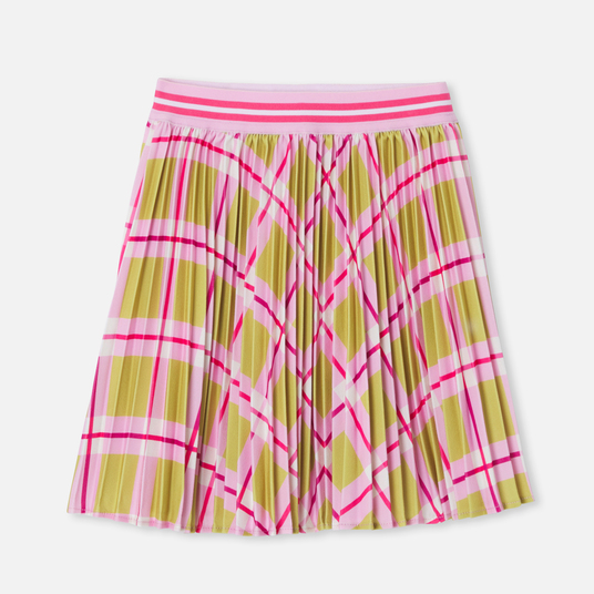 Saia tartan para menina